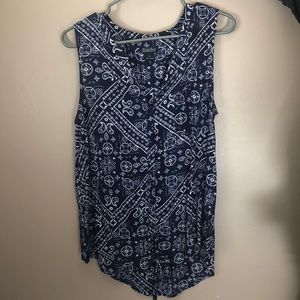 Lucky printed tank top